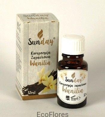 Sunday Olejek zapachowy Wanilia 12 ml SunDay OZWanilia12ml
