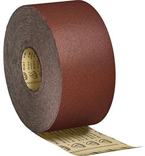 Klingspor papier ścierny rolka PS 22 °F, 115 X 50000 MM, 1 sztuk, ziarno 100, 2987 2987
