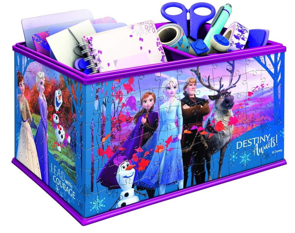 Ravensburger 3D Puzzle 121229 Pudełko Disney Kraina Lodu 2 216 elementów