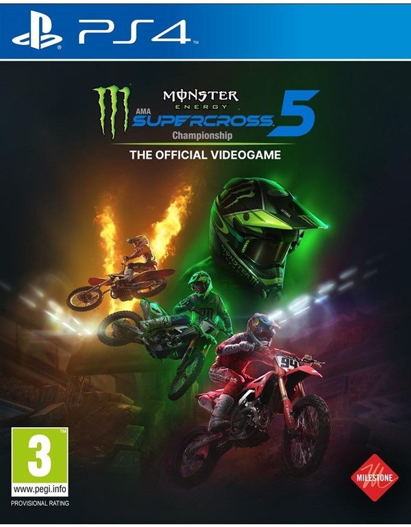 Monster Energy Supercross 5: The Official Videogame GRA PS4