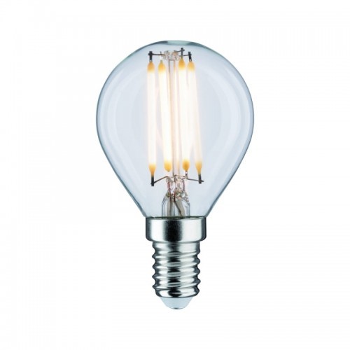 Paulmann LED Fil Tropfen 470lm E14 2700K przeźroczysty 4W 230V 28630