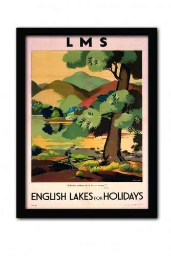 Pyramid International English Lakes for Holidays Gera hmter druk artystyczny, A3 FP10174P-PL