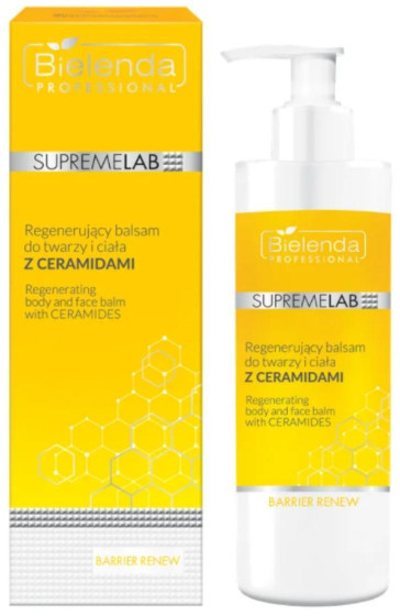 Bielenda Supremelab Barrier Renew - Regenerujący Balsam Do Twarzy i Ciała z Ceramidami 190ml 137779