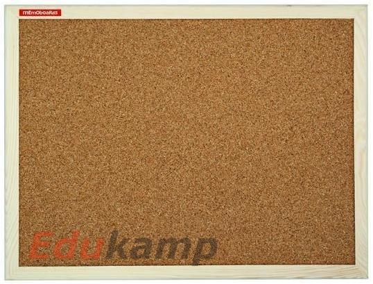 Memoboards Tablica korkowa 60x40cm drewniana TB09DK