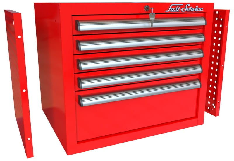 Fastservice Szafka do stołu warsztatowego - moduł z 5 szufladami - P-1-062-01 P-1-062-01