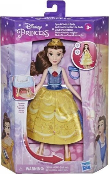 Hasbro DISNEY PRINCESS Lalka Bella i jej kreacje F1540 p4 F1540 5L00