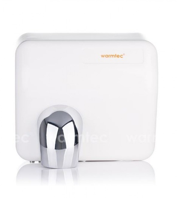 Warmtec Suszarka do rąk BarrelFlow ABS Biała 2500 W Dom003712