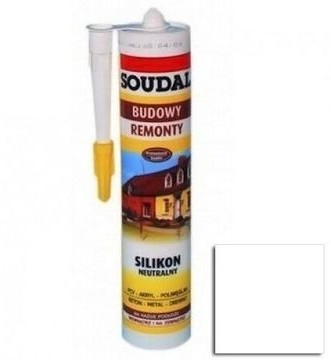 Silpac neutralny SOUDAL biały 300 ml