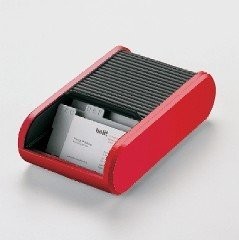 Helit h6218092 Business Card Box na ok. 300 wizytówek H6218092