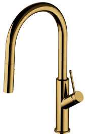 Omnires BE6455 GL BEND bateria kuchenna ZŁOTA