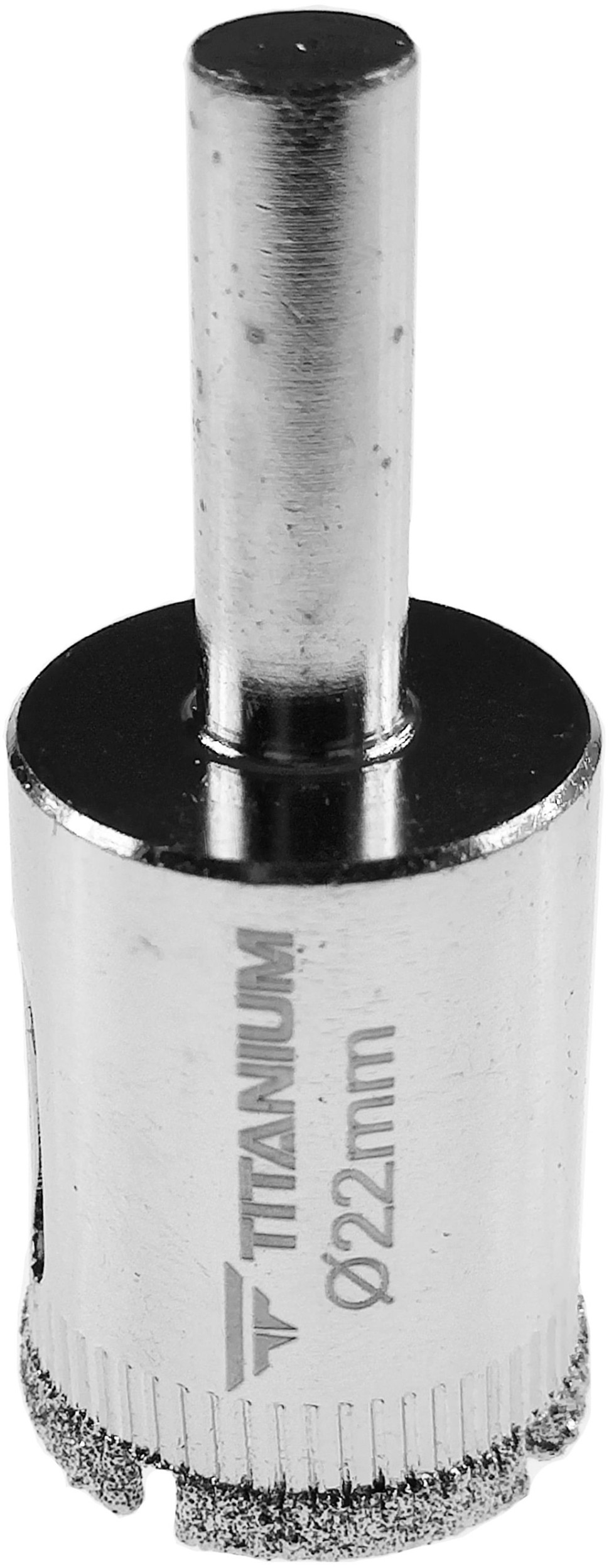 Wiertło diamentowe do płytek szkła 22 mm Titanium