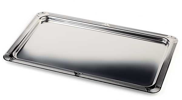 APS Taca prostokątna ze stali nierdzewnej GN 1/1 530x325 mm | Profi Line 11110