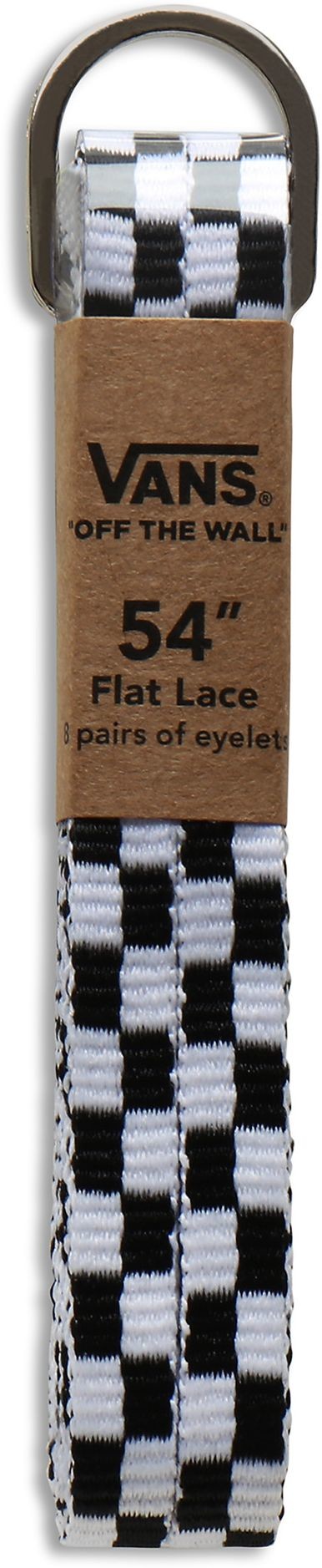 VANS sznurowadła VANS FLAT LACES 54 Black/White Checkerboard