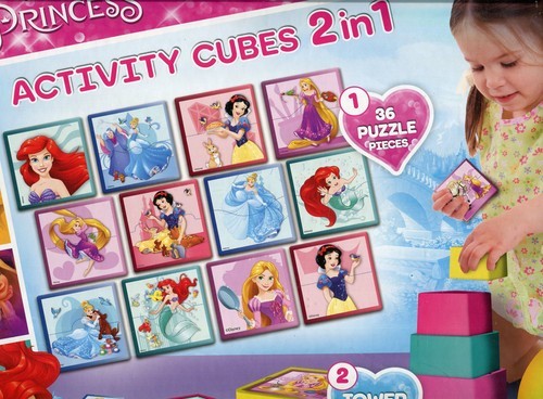 Lisciani Disney Princess Activity Cubes 2w1