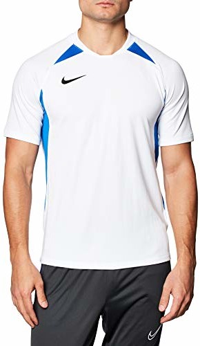 Nike męska koszulka legendowa S/S, biały/królewski niebieski/czarny/czarny, M AJ0998-102