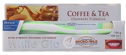 WHITE GLO WHITE GLO Pasta do zębów Coffee and Tea 150g 45116-uniw