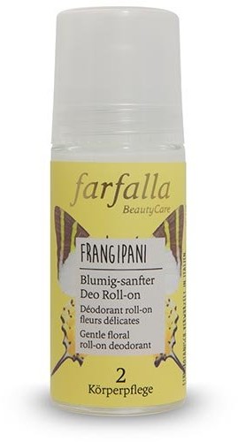 Farfalla farfalla: frangipani dezodorantu Roll-On (50 ML)