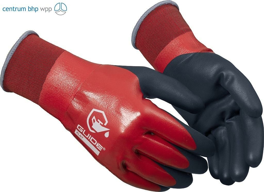 GUIDE Gloves RĘKAWICE OCHRONNE 9504 XLNT ; EN 388:2016 4121X; EN 407:2004 X1XXXX