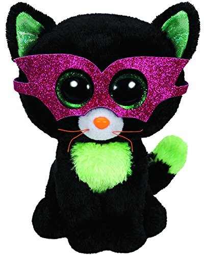 Carletto Ty Ty Beanie Boos Glubschi pluszowe zwierzątko Magic jednorożec 8,5 cm 15 cm 24 cm maskotka, czarny, zielony