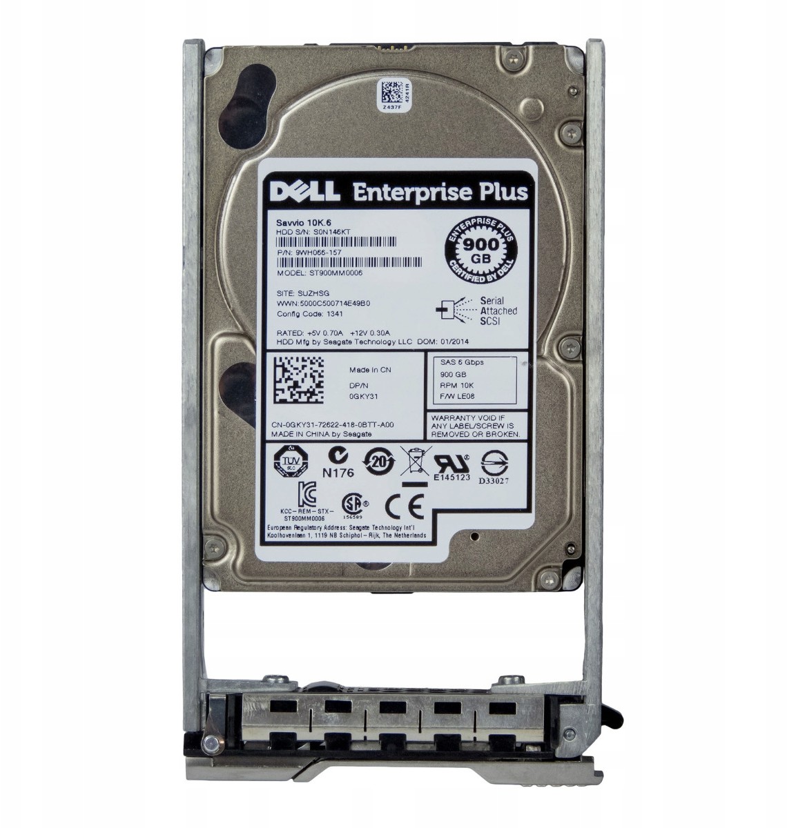 Dell 0GKY31 900GB 10K 64MB SAS-2 2.5'' ST900MM0006
