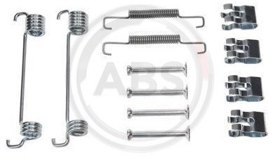 A.B.S. Zestaw akcesoriów, szczęki hamulcowe hamulca postojowego 0851Q