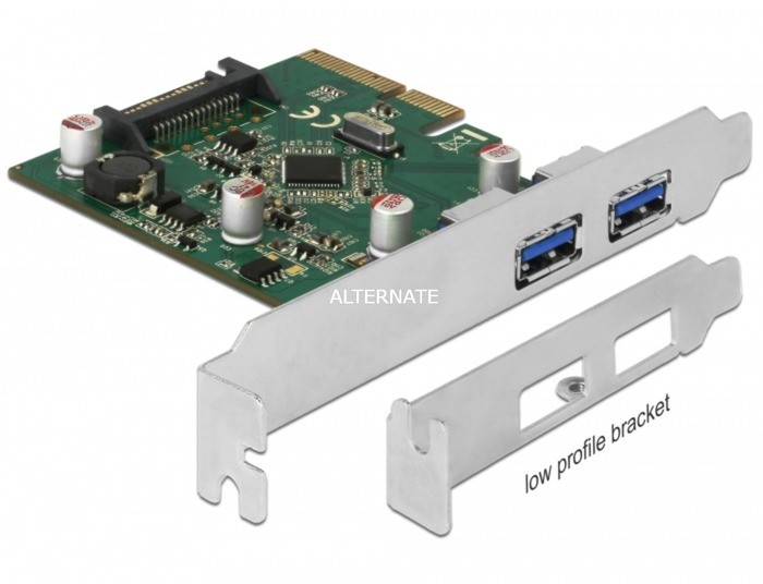 DeLOCK 90298 adapter USB 3.1 Wewnętrzny, USB controller