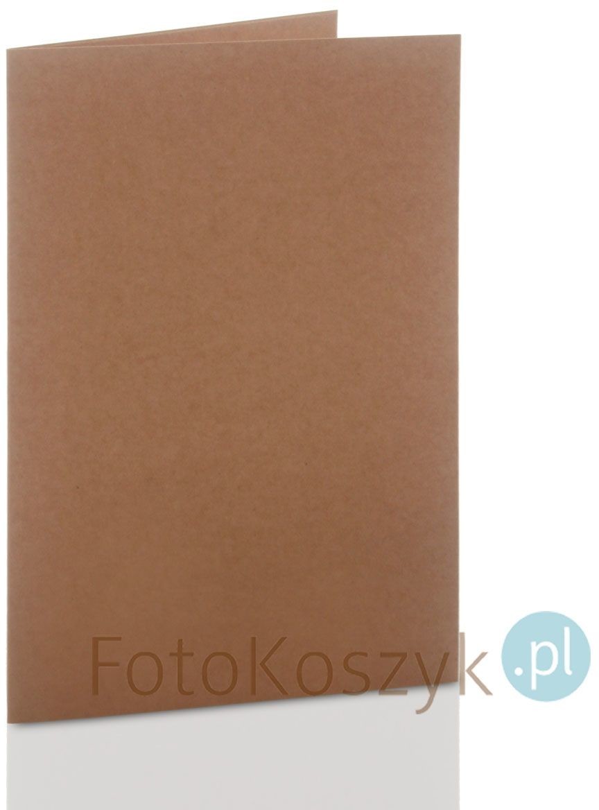 NA Mini-album kraft TS dwa zdjęcia 15x23