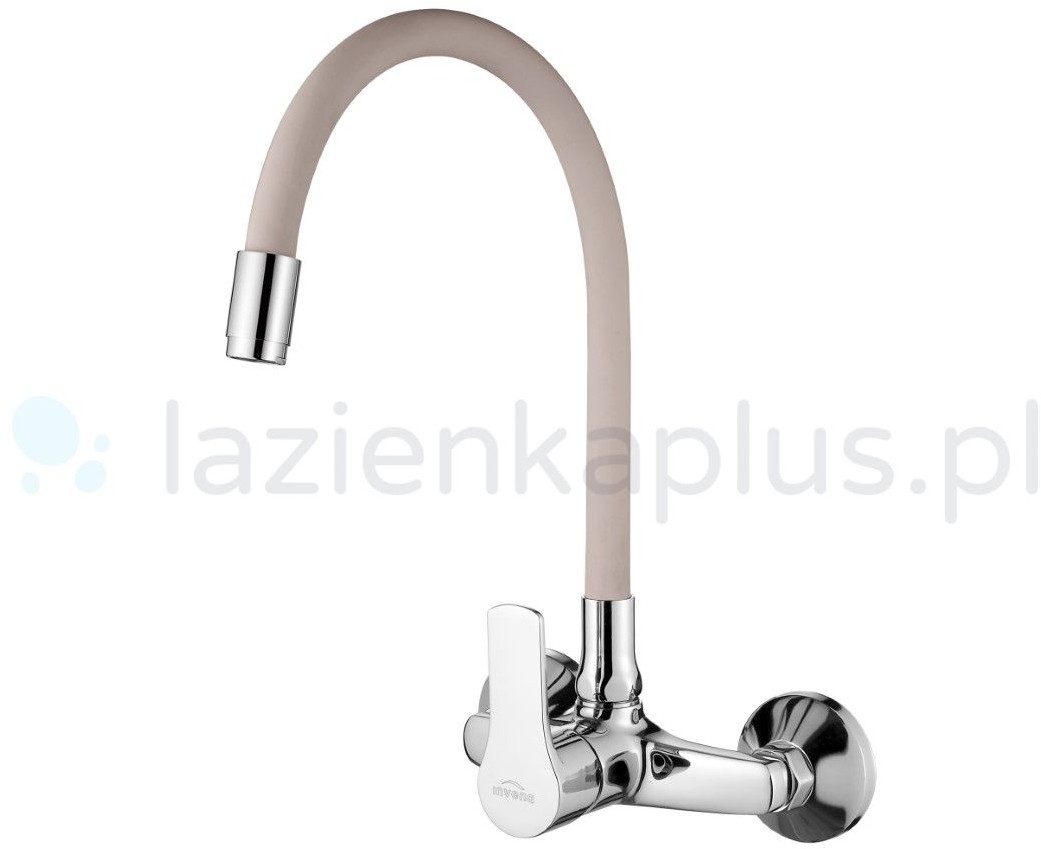 Invena Verso bateria kuchenna chrom beż BC82E3S