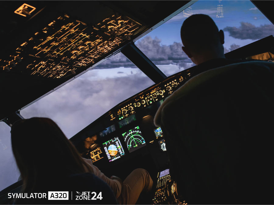 Symulator lotu samolotem - Airbus A320 - Warszawa - 40 minut SLSP40