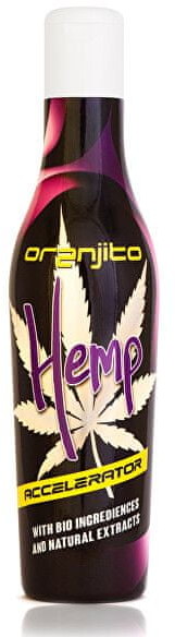 WEBHIDDENBRAND Mleczko do opalania konopnego do solarium Hemp Accelerator) 200 ml