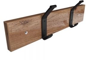 Marka FURNI | PRO-M Wieszak Ścienny 40cm - Craft Tobacco w. Czarny WIESZ 400 CT WC