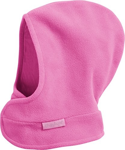 Playshoes unisex burza kuchenny poślizgu, czapka szalik z polaru z zapięciem na rzepy -  różowy (pink 18) 421980-18