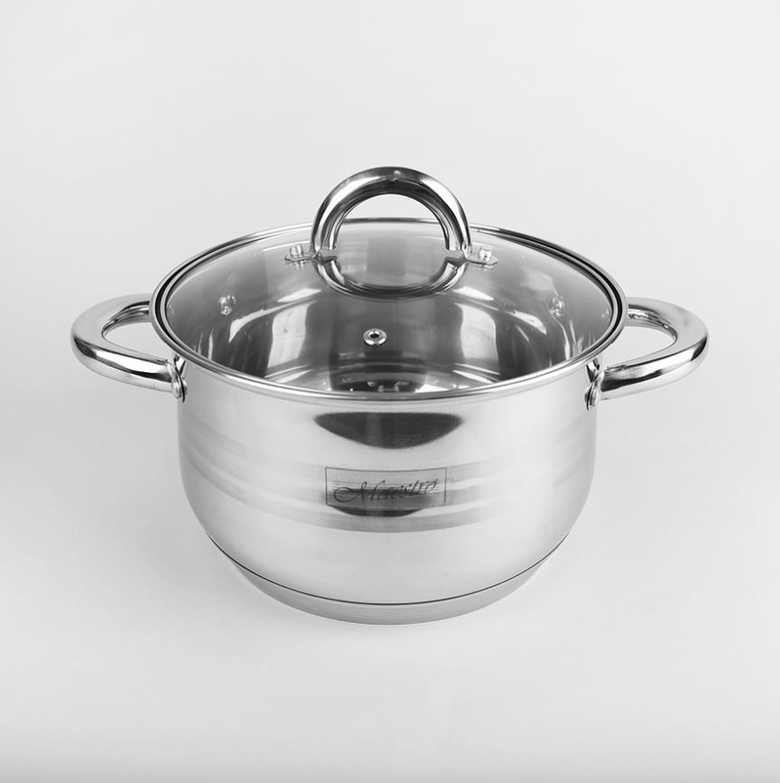 Maestro Garnek z pokrywką MR-3513-18 18 cm MR-3513-18