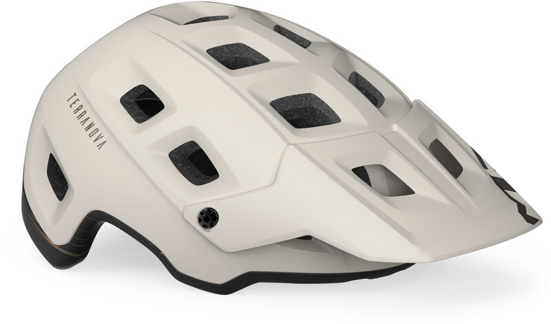 MET Terranova Kask, biały S | 52-56cm 2022 Kaski MTB 57003033