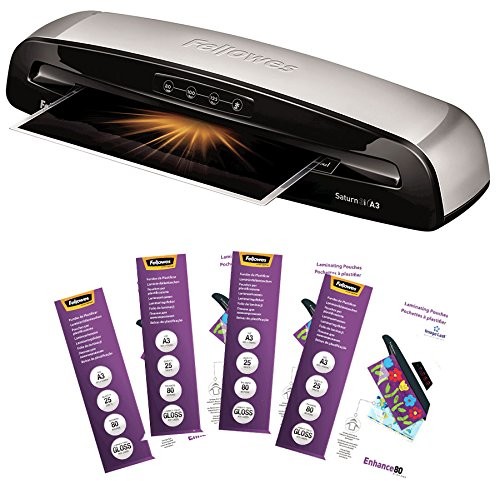 Fellowes Laminator Saturn 3i, A3 + GRATIS folii do laminowania 5736003