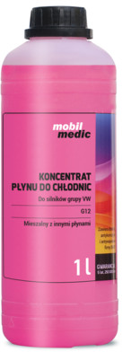 MOBIL MEDIC PŁYNY DO CHŁODNIC MEDIC KONC.PŁYNU DO CHŁODNIC G12 1L
