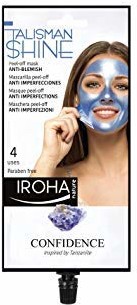 IROHA NATURE Iroha naturalna maseczka talizman Blue Peel-off