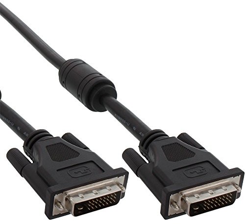 InLine 17779 kabel DVI-D (Digital 24 + 1 wtyk Dual Link 2 ferritte, 10 m) 4043718019557
