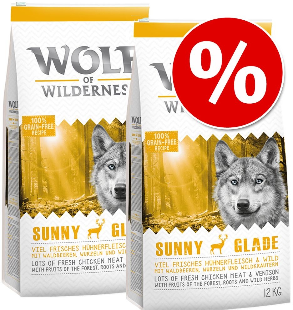 Wolf of Wilderness Soft Green Fields 12 kg