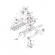 NEW HOLLAND CASE TURBOSPRĘŻARKA DO 8970 87840271 87840271