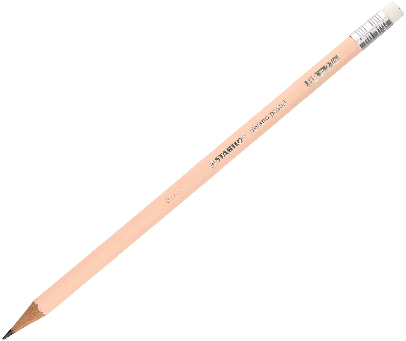 Stabilo SCHWAN Ołówek z gumką HB brzoskwiniowy Pastel Swano 4908/04