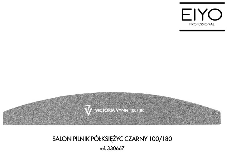 Victoria Vynn SALON PILNIK PÓŁKSIĘŻYC CZARNY 100/180 - VICTORIA VYNN 330667