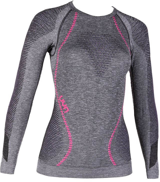 UYN Ambityon Womens Shirt LS Melange Black XS