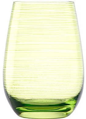 Stölzle Lausitz Twister szklanka, 465 ml, różne kolory, możliwość mycia w zmywarce (3524212)
