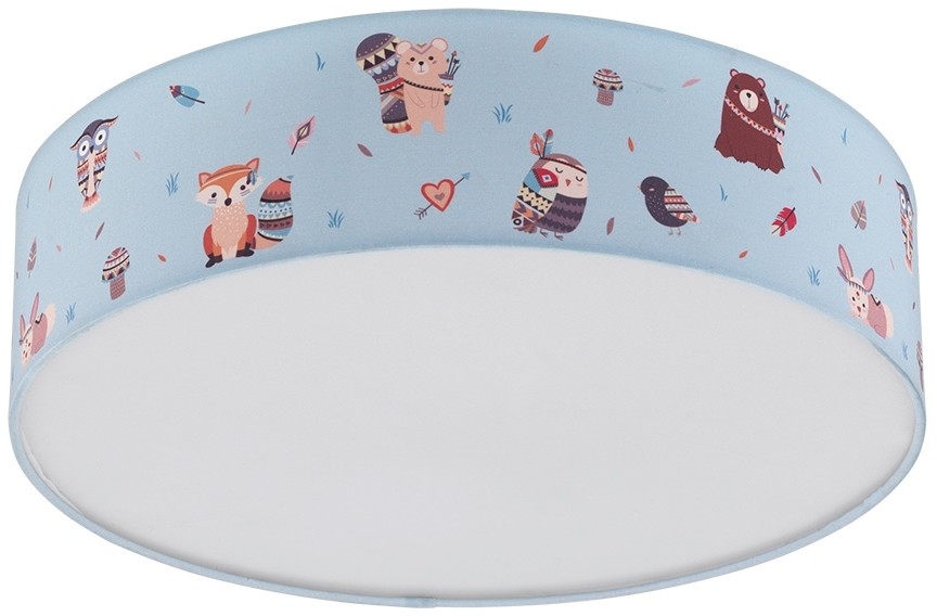 Eglo 97575 - Plafon dziecięcy RUFFO 2xE27/40W/230V