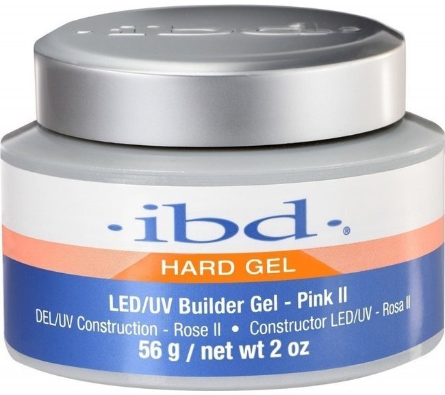 IBD LED/UV Builder żel - Pink II, Żel budujący różowy 56 g