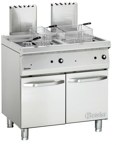 Bartscher FRYTOWNICA GAZOWA NA SZAFCE POJ. 2 X 15 LITRÓW 2859271