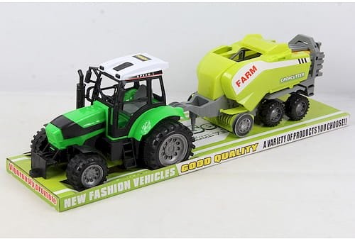 Smily play TRAKTOR Z PRZYCZEPĄ I NAPĘDEM 2/24 666-162B AN09