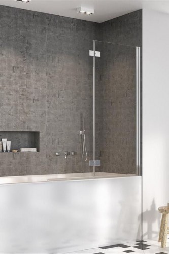 Radaway parawan nawannowy Nes 8 PND I 130 cm prawy, szkło przejrzyste, wys. 150 cm. 10060130-01-01R 10060130-01-01R