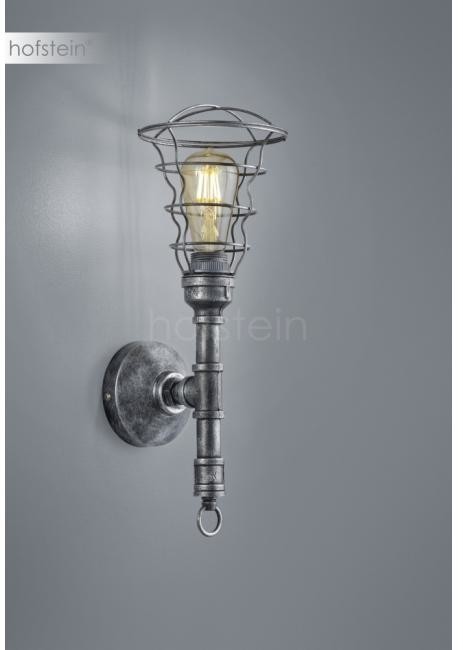 Trio Oświetlenie Leuchten Gotham Lampa ścienna Srebrny, Ciemnobrązowy, 1-punktowy 207000188